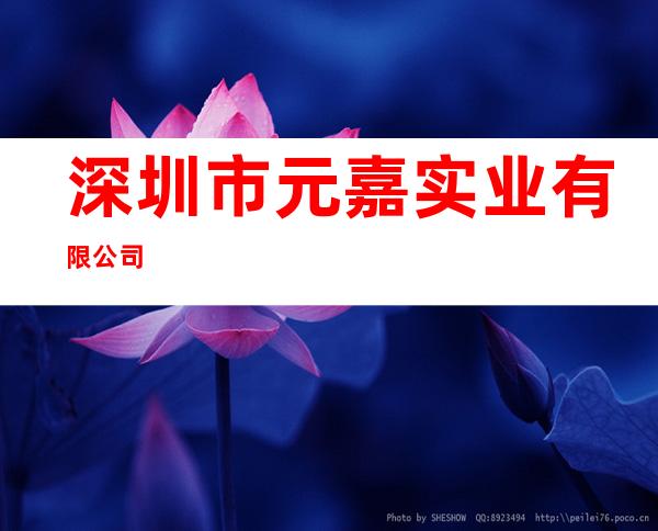 深圳市元嘉实业有限公司